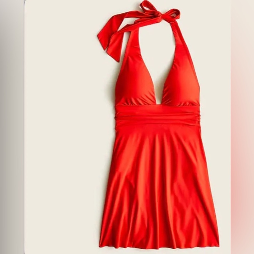 J. crew swim dress with pads